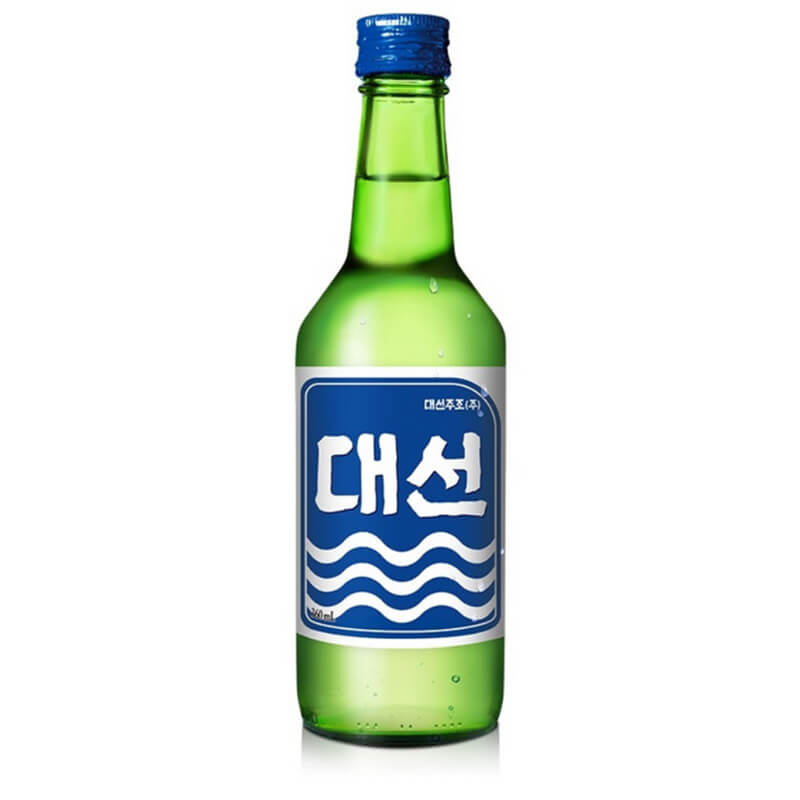 Daesun Soju Bottle Design